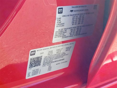 Certified 2024 Chevrolet Silverado 1500 Custom Trail Boss w/ Turbomax Blackout Package image 29