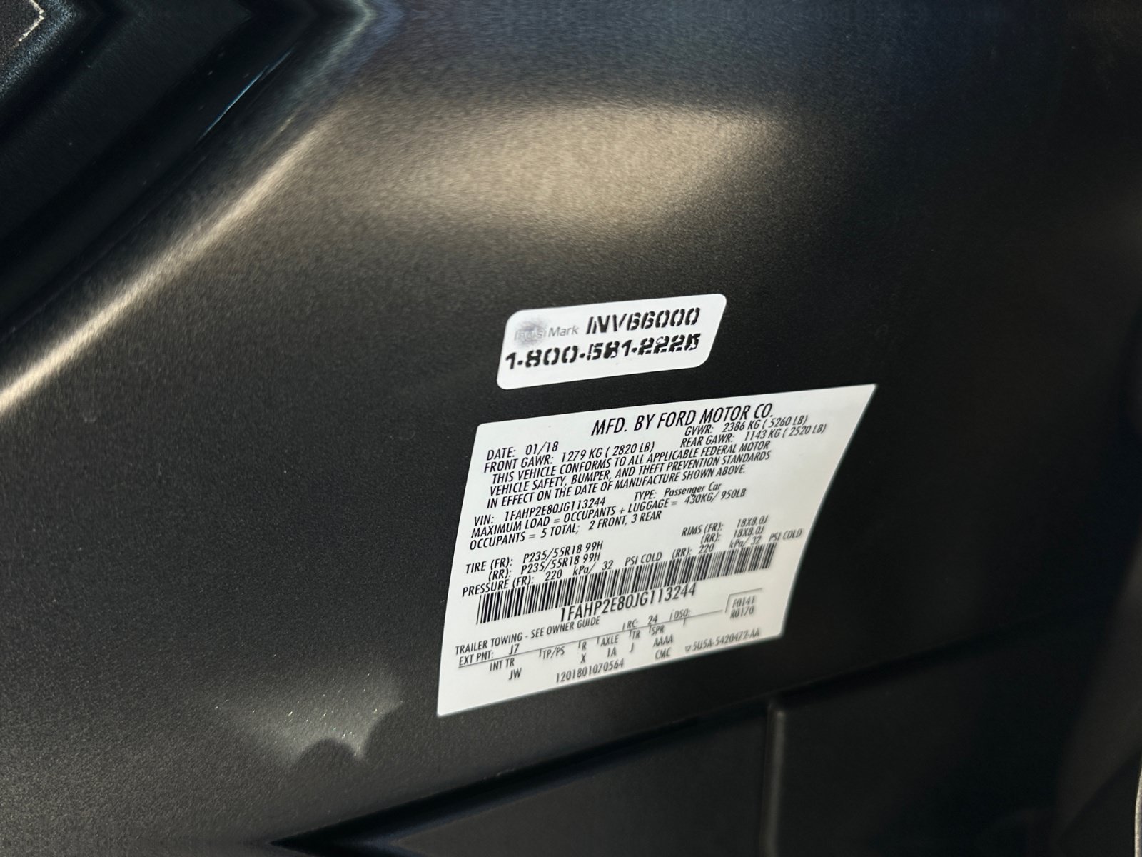 Used 2018 Ford Taurus SEL w/ Equipment Group 201A FWD image 28