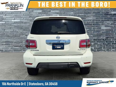 Used 2019 Nissan Armada Platinum w/ Captain's Chairs Package image 4