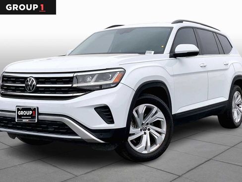 Used 2021 Volkswagen Atlas SE w/ Towing Package image 1