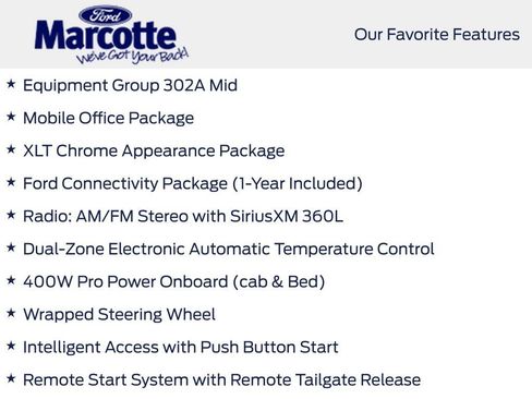 New 2026 Ford F150 XLT w/ Equipment Group 302A MID AWD/4WD image 57