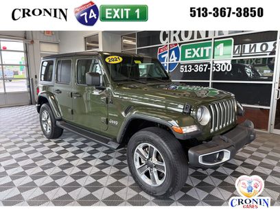 Used 2021 Jeep Wrangler Unlimited Sahara w/ Uconnect 4C Nav & Sound Group