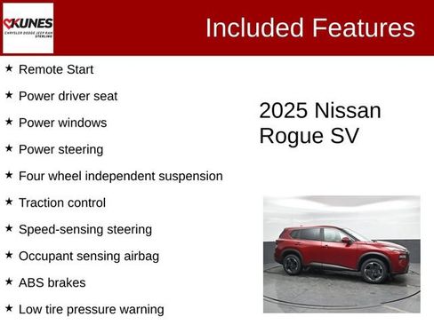 Used 2025 Nissan Rogue SV AWD/4WD image 3