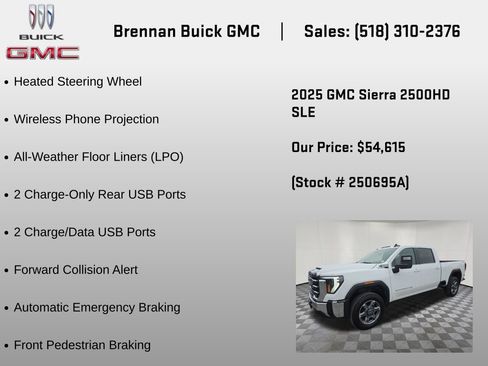 Certified 2025 GMC Sierra 2500 SLE w/ SLE Value Package; AWD/4WD image 33