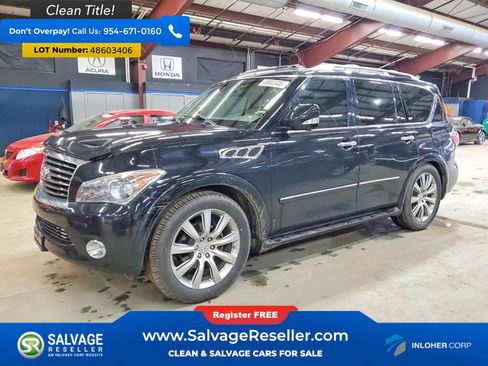 Used 2011 INFINITI QX56 4WD w/ Deluxe Touring Pkg image 1