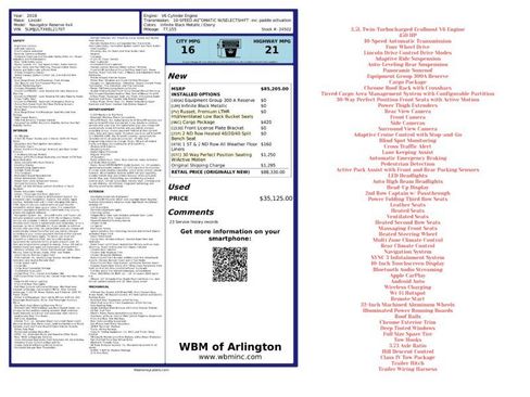 Used 2019 Lincoln Navigator Reserve w/ Cargo Package image 2