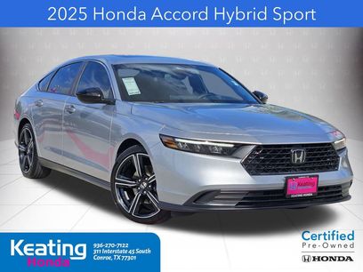 Certified 2025 Honda Accord Sport