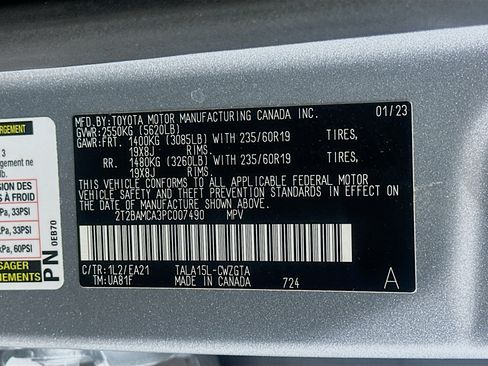 Used 2023 Lexus RX 350 Premium w/ Accessory Package (Z1) AWD/4WD image 12