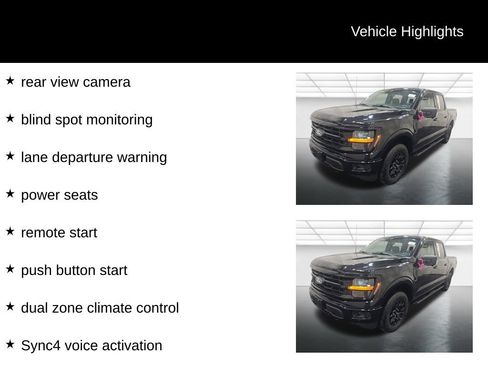 Used 2024 Ford F150 XLT w/ Equipment Group 302A MID AWD/4WD image 3