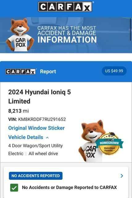 Used 2024 Hyundai Ioniq 5 Limited AWD/4WD image 49