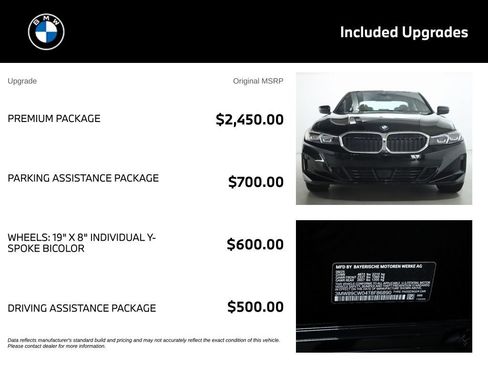Used 2026 BMW 330i xDrive Sedan w/ Premium Package AWD/4WD image 4
