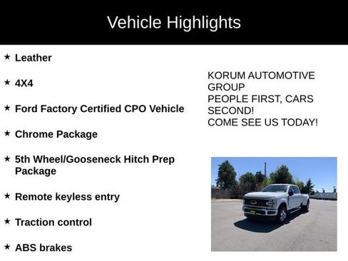 Certified 2025 Ford F350 Lariat image 4