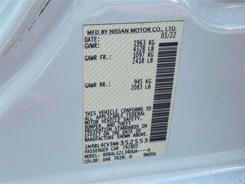 Used 2022 Nissan Altima 2.5 SR image 20