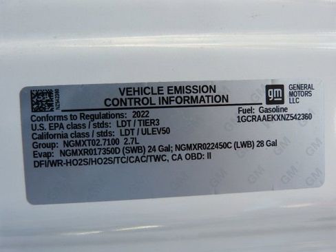 Used 2022 Chevrolet Silverado 1500 W/T w/ WT Value Package image 39