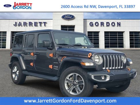 Used 2022 Jeep Wrangler Unlimited Sahara w/ Cold Weather Group image 1