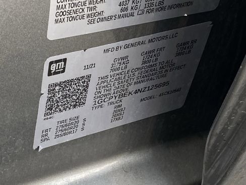 Used 2022 Chevrolet Silverado 1500 Custom image 9