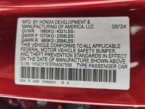 Used 2024 Honda Accord EX image 42