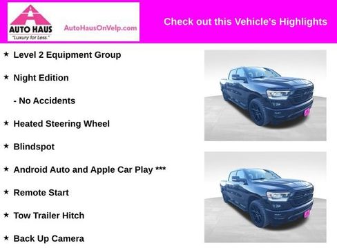 Used 2021 RAM 1500 Sport w/ Night Edition AWD/4WD image 3