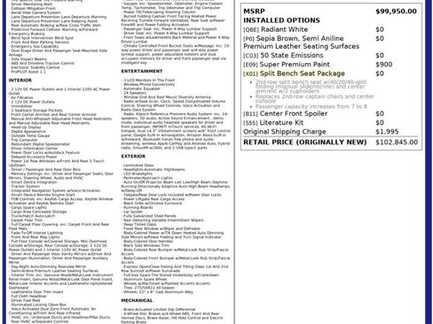 Used 2025 INFINITI QX80 Sensory image 61