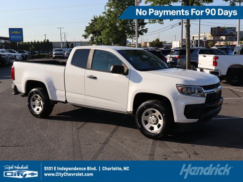 Used 2021 Chevrolet Colorado W/T w/ WT Convenience Package RWD image 1