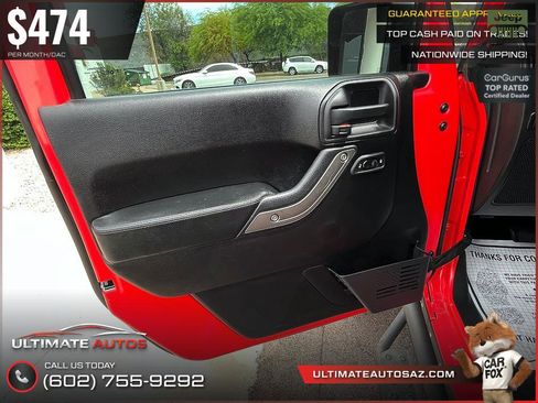 Used 2013 Jeep Wrangler Unlimited Sahara AWD/4WD image 10