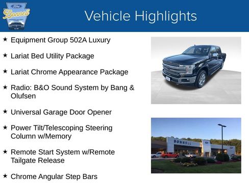 Used 2020 Ford F150 Lariat w/ Equipment Group 502A Luxury image 5