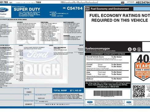 Used 2017 Ford F250 Lariat w/ Lariat Ultimate Package image 4