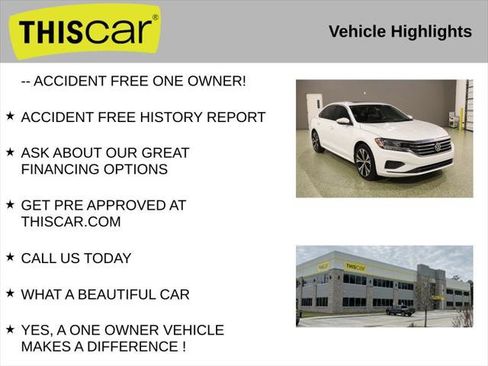 Used 2021 Volkswagen Passat 2.0T SE w/ Luggage Net & Mats Package FWD image 10