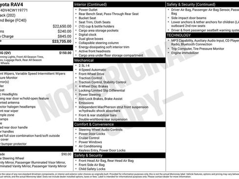 Used 2012 Toyota RAV4 FWD w/ Value Pkg image 12