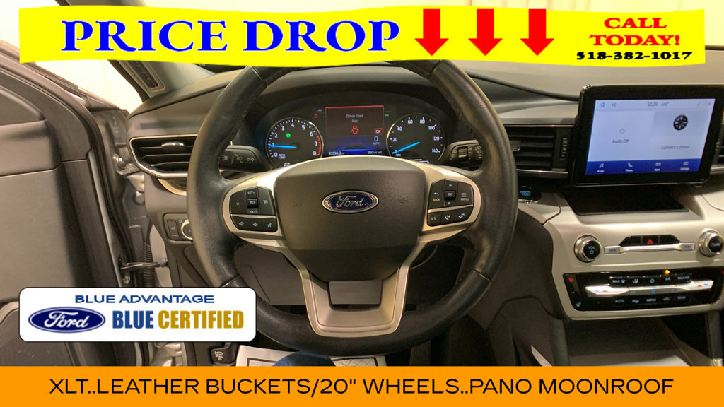 Certified 2022 Ford Explorer XLT w/ Equipment Group 202A AWD/4WD image 33