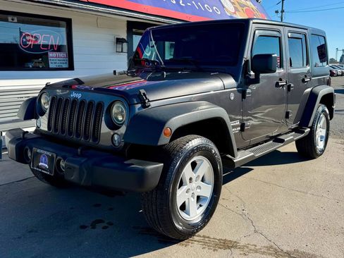 Used 2017 Jeep Wrangler Unlimited Sport w/ Quick Order Package 24S image 2