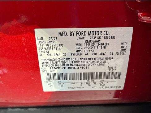 Used 2022 Ford Explorer XLT w/ Class IV Trailer Tow Package image 34