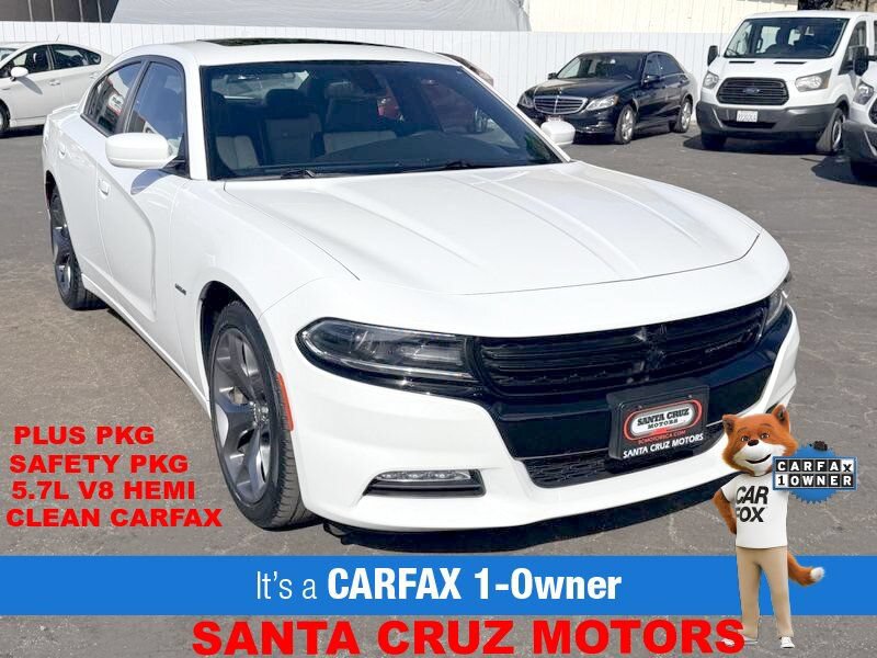 Used 2016 Dodge Charger R/T w/ Plus Group RWD image 1