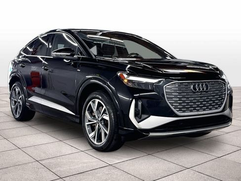 Used 2023 Audi Q4 e-tron Premium Plus w/ Premium Plus AWD/4WD image 2
