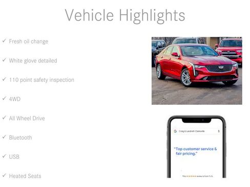 Used 2025 Cadillac CT4 Luxury image 6