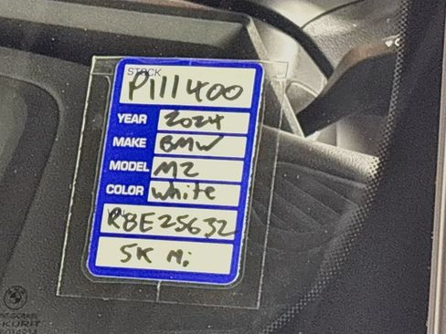 Used 2024 BMW M2 w/ Lighting Package RWD image 25