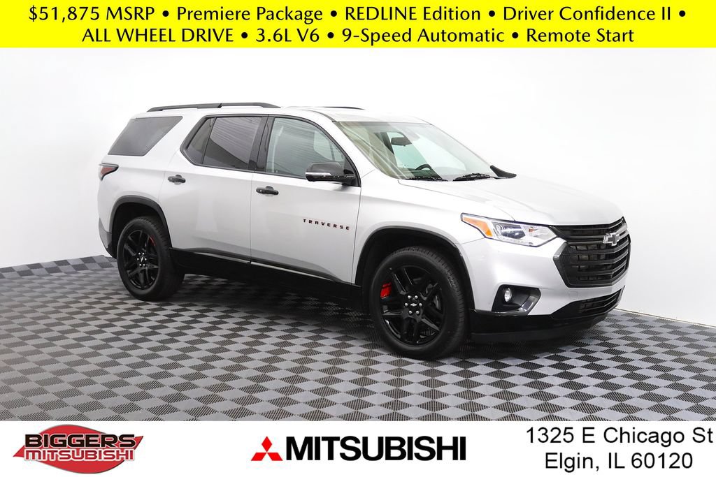 Used 2020 Chevrolet Traverse Premier w/ Redline Edition AWD/4WD image 1