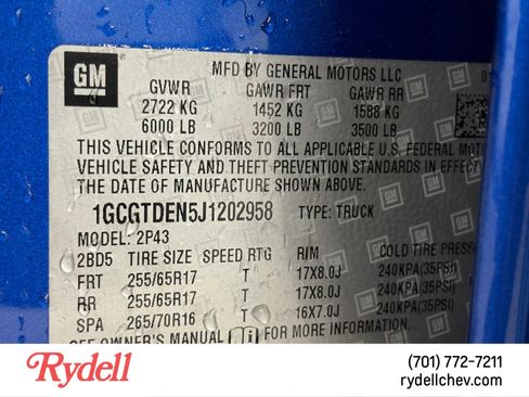 Used 2018 Chevrolet Colorado Z71 image 22