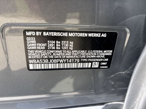 Certified 2023 BMW 540i RWD image 37