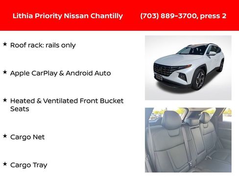 Used 2022 Hyundai Tucson Limited w/ Cargo Package image 18