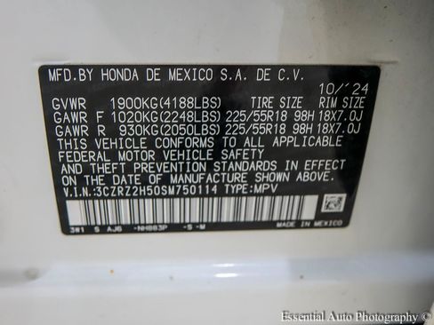 Used 2025 Honda HR-V Sport image 36
