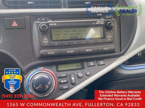 Used 2012 Toyota Prius C Two FWD image 32