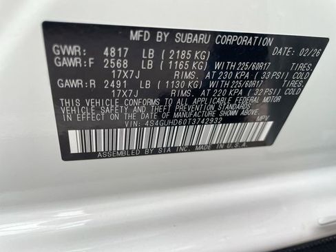 New 2026 Subaru Crosstrek 2.0i Premium AWD/4WD image 27