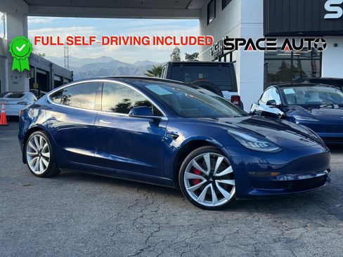Used 2018 Tesla Model 3 Long Range AWD/4WD image 1