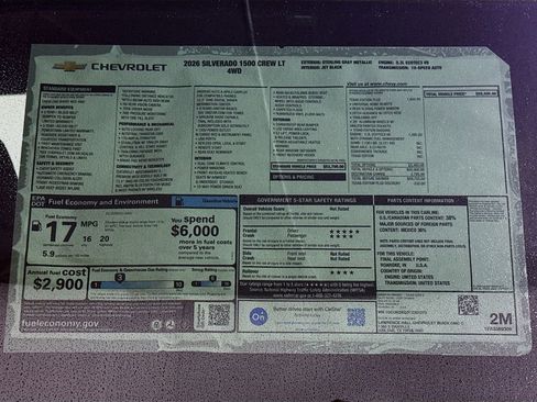 New 2026 Chevrolet Silverado 1500 LT w/ Texas Edition Plus AWD/4WD image 20
