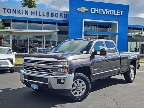Used 2015 Chevrolet Silverado 3500 LTZ w/ Duramax Plus Package AWD/4WD image 2
