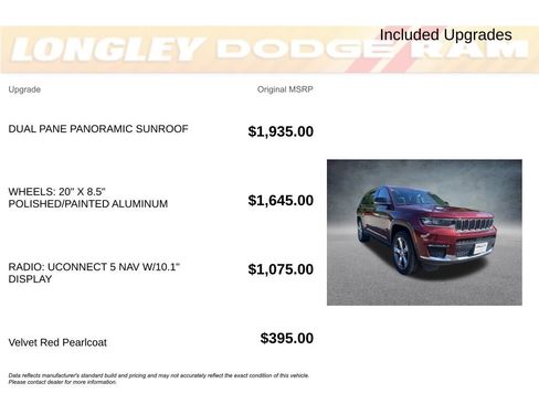 Used 2022 Jeep Grand Cherokee L Limited image 2