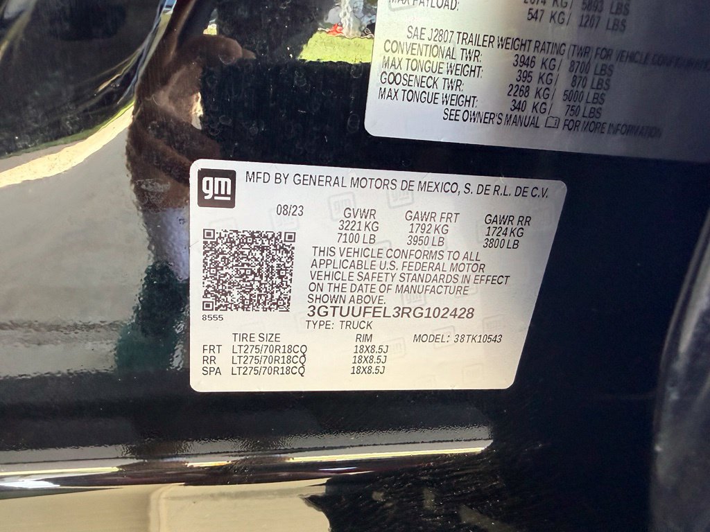 Used 2024 GMC Sierra 1500 AT4X AWD/4WD image 45