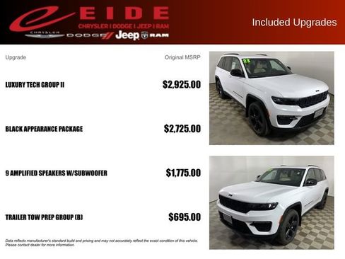 Used 2023 Jeep Grand Cherokee Limited w/ Luxury Tech Group II AWD/4WD image 13