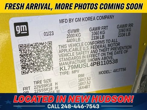 Used 2023 Chevrolet TrailBlazer RS w/ Sun and Liftgate Package image 14